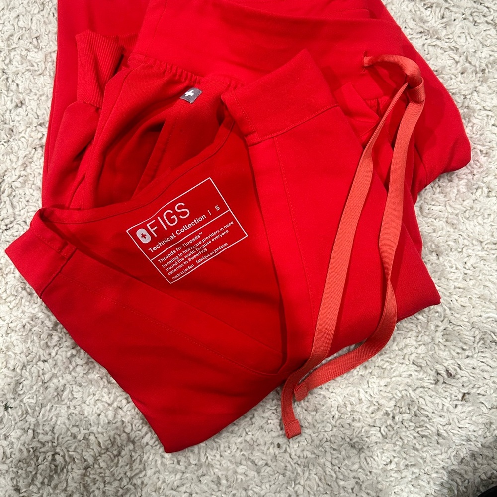 Figs High Waisted Joggers Set S/P